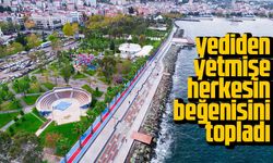 Akçaabat Sahil Park, yenilenen yüzüyle beğeni topladı