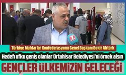 Bekir Aktürk, Ortahisar Belediyesini örnek gösterdi