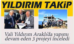 Vali Yıldırım Araklı’da 3 projeyi inceledi