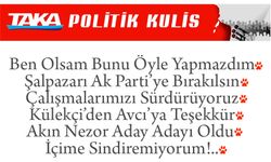 Akın Nezor Aday Adayı Oldu