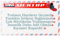 Trabzon Artık Harekete Geçmeli