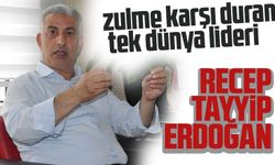 Zulme karşı duran tek dünya lideri