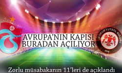 Trabzonspor, Çorum FK 11’leri açıklandı