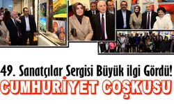 Trabzon'da Cumhuriyet Coşkusu: 49. Sanatçılar Sergisi Büyük İlgi Gördü!