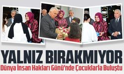 Trabzon Valisi Aziz Yıldırım ve Eşi, Dünya İnsan Hakları Günü'nde Çocuklarla Buluştu