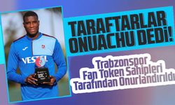 En İyi Performans Gösteren Futbolcusu Seçilen Paul Onuachu, Trabzonspor Fan Token Sahipleri Tarafından Onurlandırıldı