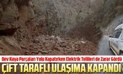 Artvin-Şavşat-Ardahan Karayolu Heyelan Nedeniyle Ulaşıma Kapandı