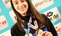 Genç Tekvandocu Elif Ilgın Öztabak, Avrupa Ümitler Tekvando Şampiyonası'nda Altın Madalya Kazandı