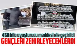 Zehir tacirlerinin yılbaşı planını polis bozdu, 460 kilo esrar türevi uyuşturucu madde ele geçirildi