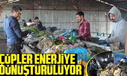 Çöpler enerjiye dönüştürülüyor