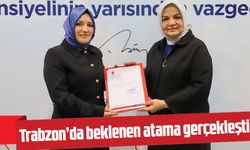 AK Parti Ortahisar İlçe Kadın Kolları Başkanlığı'na Gülsüm İmamoğlu Atandı