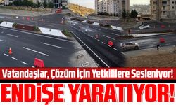 Boztepe Tüneli Girişindeki Tehlike: Vatandaşlar, Çözüm İçin Yetkililere Sesleniyor!