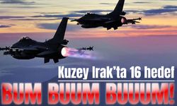 Türk Silahlı Kuvvetleri, Irak'ın Kuzeyinde Terörist Hedeflere Hava Harekatı Gerçekleştirdi