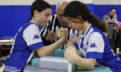 Lokman Arıcıoğlu, Okul Sporları Bilek Güreşi Gençler  İl Birinciliği Müsabakalarını Değerlendirdi