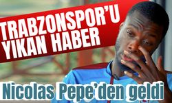 Trabzonspor’a Fildişi Sahilli yıldız oyuncu Nicolas Pepe’den kötü haber geldi