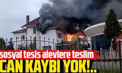Giresun Üniversitesi'ne Ait Tesiste Çıkan Yangın Kontrol Altına Alındı, Can Kaybı Yok