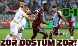 Trabzonspor evinde kaybetti!