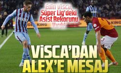 Edin Visca, Süper Lig'deki Asist Rekorunu Kırdı! Trabzonspor'un Boşnak Yıldızı Alex de Souza'yı Geride Bıraktı