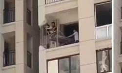 Apartman Dairesinde Şoke Edici Görüntüler: Balkon Kolonu Kesildi!