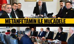 Trabzon Valisi Aziz Yıldırım, Metamfetamin ile Mücadele Eylem Planı Toplantısına Katıldı