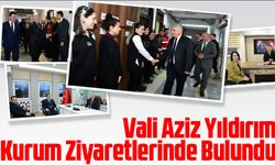 Trabzon Valisi Aziz Yıldırım Sosyal Yardımlaşma ve Dayanışma Vakfı ve Diğer Kurumları Ziyaret Etti