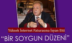 CHP Meclis Üyesi Turgay Şahin, Yüksek İnternet Faturasına İsyan Etti