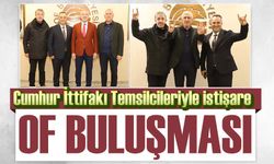 Of Belediye Başkanı Salim Salih Sarıalioğlu, Cumhur İttifakı Temsilcileriyle Karşılıklı Görüşme Gerçekleşti