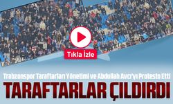 Trabzonspor Taraftarları Yönetimi ve Abdullah Avcı'yı Protesto Etti; Haksızlıklar ve Kaybedilen Maçlar Sonucunda Tarafta