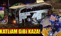Mersin'in Aydıncık İlçesinde Yolcu Otobüsü Şarampole Devrildi: 9 Ölü, 30 Yaralı