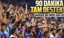 Trabzonspor’un oynayacağı Galatasaray maçı biletleri bugün saat 11.00 itibarıyla satışa çıktı