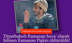 "Diyarbakırlı Ramazan Hoca" Katledildi! Saldırgan Hala Aranıyor