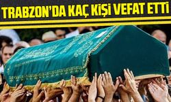 Trabzon’da Kaç Kişi Vefat Etti
