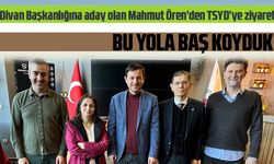 Mahmut Ören, Türkiye Spor Yazarları Derneği (TSYD) Trabzon Şubesi’ni ziyaret etti