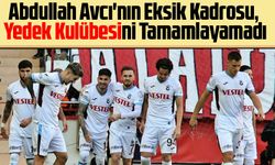 Trabzonspor'un Yedek Kulübesi Yetersiz Kaldı: Milli Takımlar ve Sakatlıklar Kadroyu Etkiledi