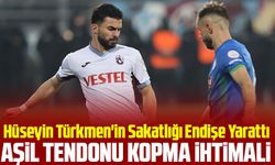 Trabzonspor'un Başarılı Oyuncusu Hüseyin Türkmen, Çaykur Rizespor Maçında Sakatlık Geçirdi