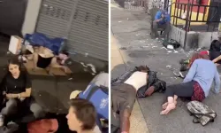 Philadelphia'da Uyuşturucu Bağımlıları Tarafından Mesken Tutulan Sokakların Şaşırtıcı Görüntüleri Viral Oldu