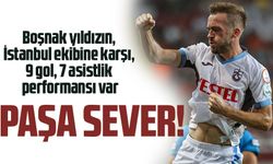 Trabzonspor'un Boşnak Yıldızı Edin Visca Kasımpaşa Karşısında Rekorunu Sürdürmeye Hazırlanıyor
