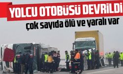 "Akçadağ'da Yolcu Otobüsü Devrildi: 4 Kişi Hayatını Kaybetti, 36 Kişi Yaralandı"