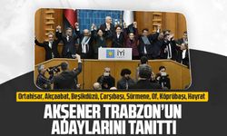 İYİ Parti TBMM Grup Toplantısı Genel Başkan Meral Akşener,  Trabzon adaylarını tanıttı