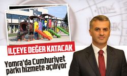Yomra Belediyesi'nden Yeni Hizmet: Cumhuriyet Parkı Açılıyor