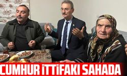 Şalpazarı Belediye Başkanı Refik Kurukız, sahalara indi seçim çalışmalarına başladı