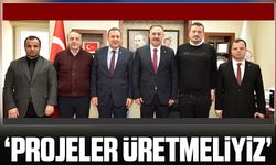 Trabzon TSO Başkanı Erkut Çelebi, Tarım ve Orman Müdürü İsa Kaplan'ı Ziyaret Etti