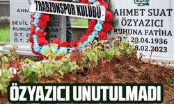 Trabzonspor’un efsanesi Ahmet Suat Özyazıcı, unutulmadı