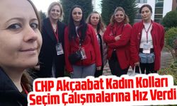 CHP Akçaabat Kadın Kolları Seçim Çalışmalarına Hız Verdi