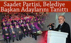 Saadet Partisi Başkan Adayları, Hamamizade İhsan Bey Kültür Merkezinde Adaylar Tanıtıldı