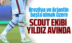 Brezilya ve Arjantin başta olmak üzere, Trabzonspor Scout Ekibi Yıldız Avında