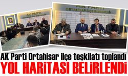 Ortahisar belediye başkan adayı Ergin Aydın’ın da katıldığı toplantıyı ilçe başkan vekili Enis Ramazanoğlu yönetti