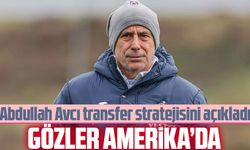 Trabzonspor'un teknik direktörü Abdullah Avcı, kulübün transfer stratejisini açıkladı