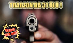 Silahlı Şiddet Olaylarının Raporu Açıklandı: Trabzon'da 31 Ölü, 24 Yaralı