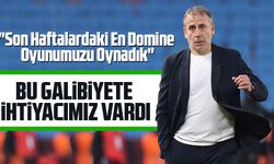 Trabzonspor Teknik Direktörü Avcı, Hatayspor Maçı Sonrası Değerlendirmelerde Bulundu